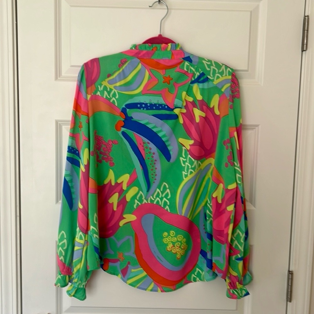 Michelle McDowell Colorful Top - Picture 4 of 6